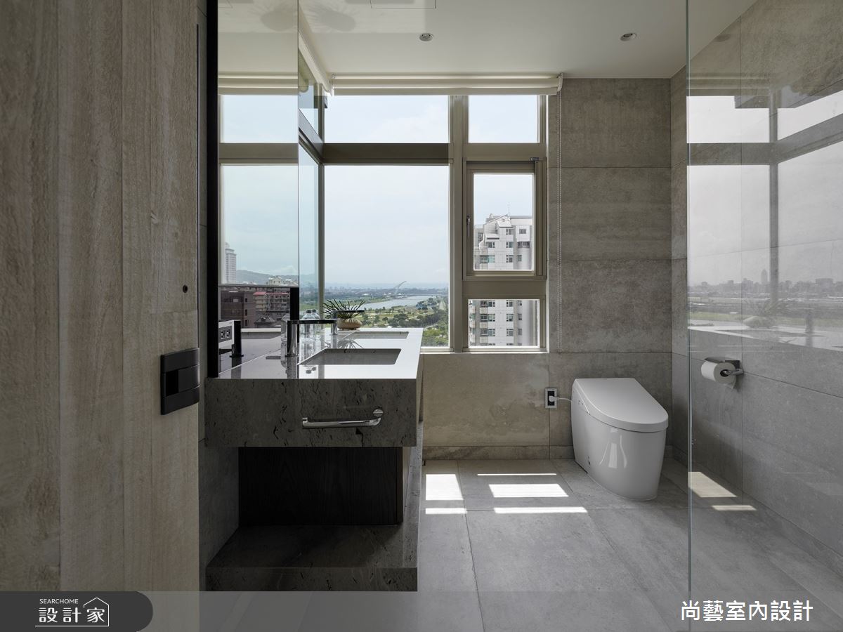 54坪中古屋(5~15年)＿現代風浴室案例圖片＿尚藝室內設計＿尚藝_52大直帝景之27