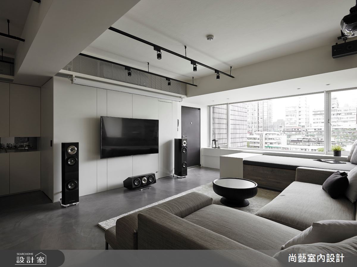 48坪老屋(16~30年)＿休閒風客廳臥榻案例圖片＿尚藝室內設計＿尚藝_53光復田之3