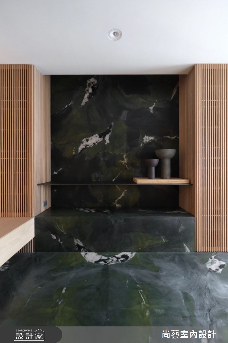 70坪中古屋(5~15年)＿現代風玄關案例圖片＿尚藝室內設計＿尚藝_54湖閱天琴濯清漣之1