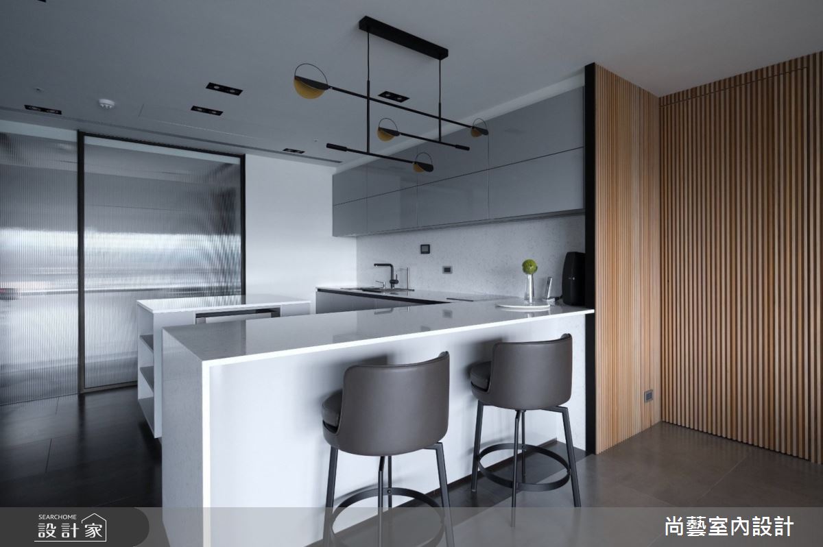 70坪中古屋(5~15年)＿現代風吧檯案例圖片＿尚藝室內設計＿尚藝_54湖閱天琴濯清漣之9