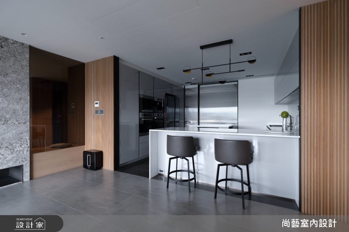 70坪中古屋(5~15年)＿現代風吧檯案例圖片＿尚藝室內設計＿尚藝_54湖閱天琴濯清漣之10