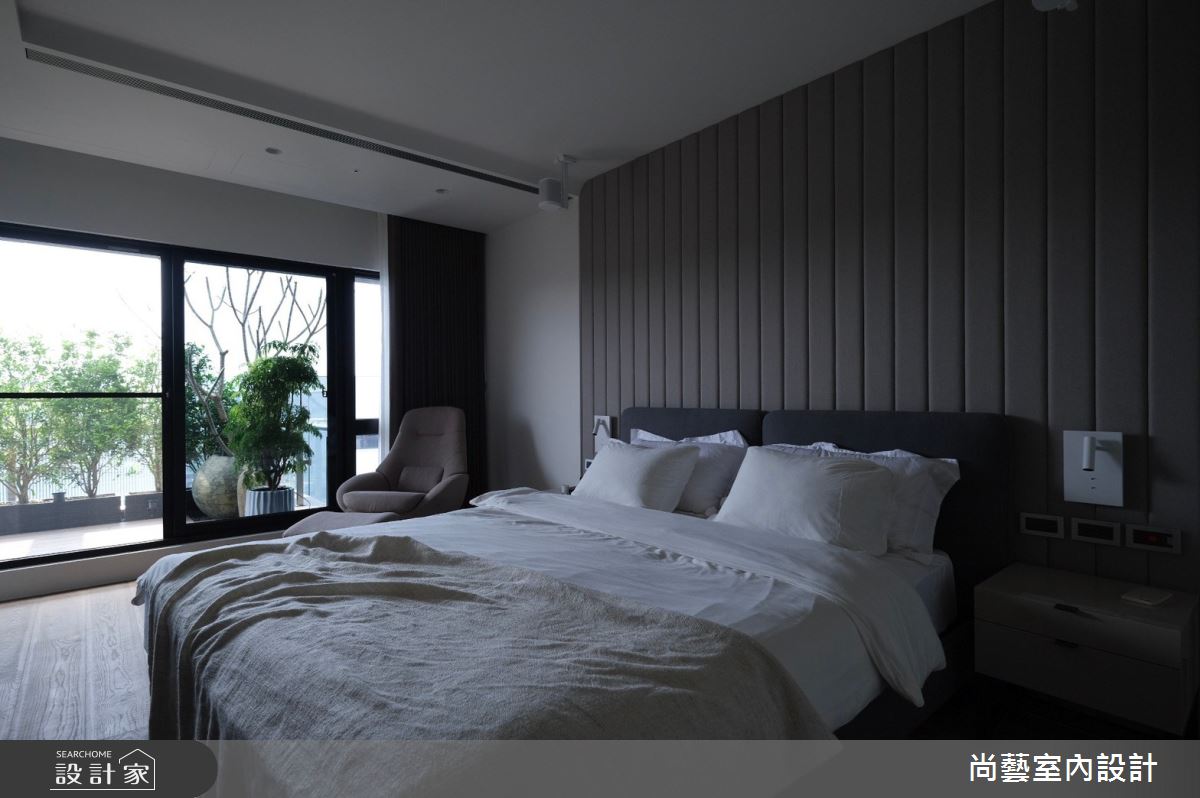 70坪中古屋(5~15年)＿現代風臥室案例圖片＿尚藝室內設計＿尚藝_54湖閱天琴濯清漣之19