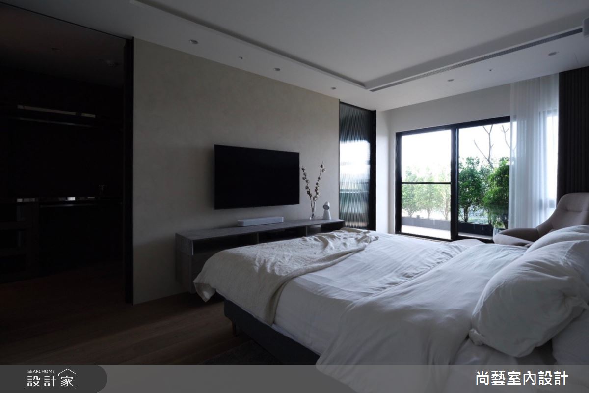 70坪中古屋(5~15年)＿現代風臥室案例圖片＿尚藝室內設計＿尚藝_54湖閱天琴濯清漣之22