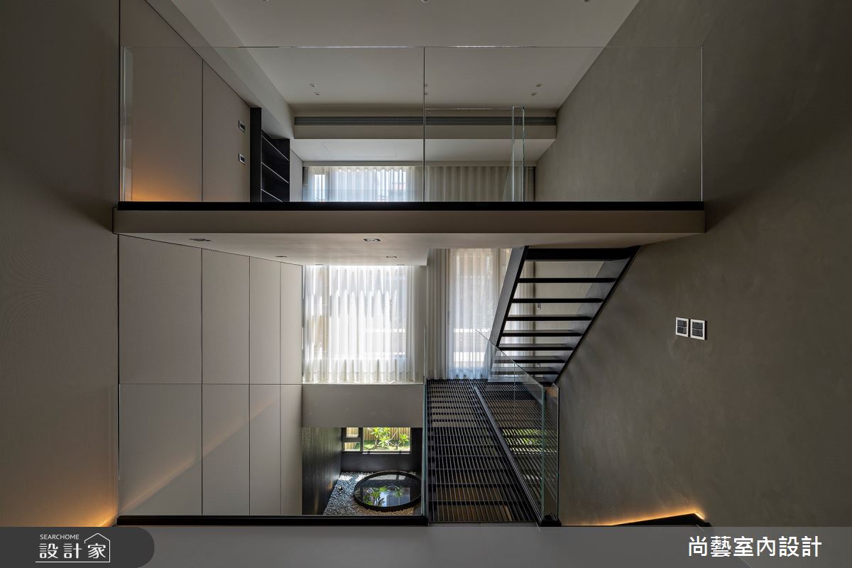 66坪老屋(16~30年)＿現代風樓梯案例圖片＿尚藝室內設計＿尚藝_55雨賦之17
