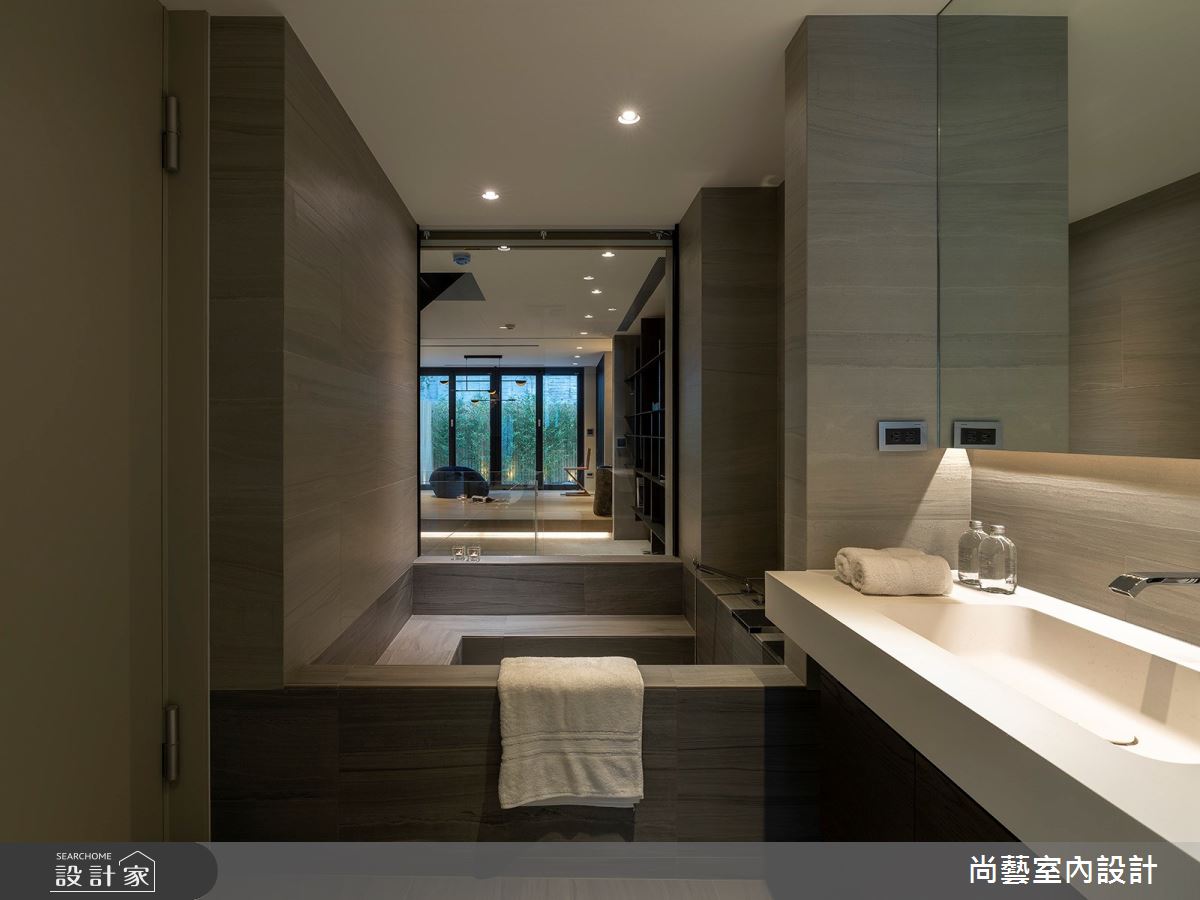 66坪老屋(16~30年)＿現代風浴室案例圖片＿尚藝室內設計＿尚藝_55雨賦之32