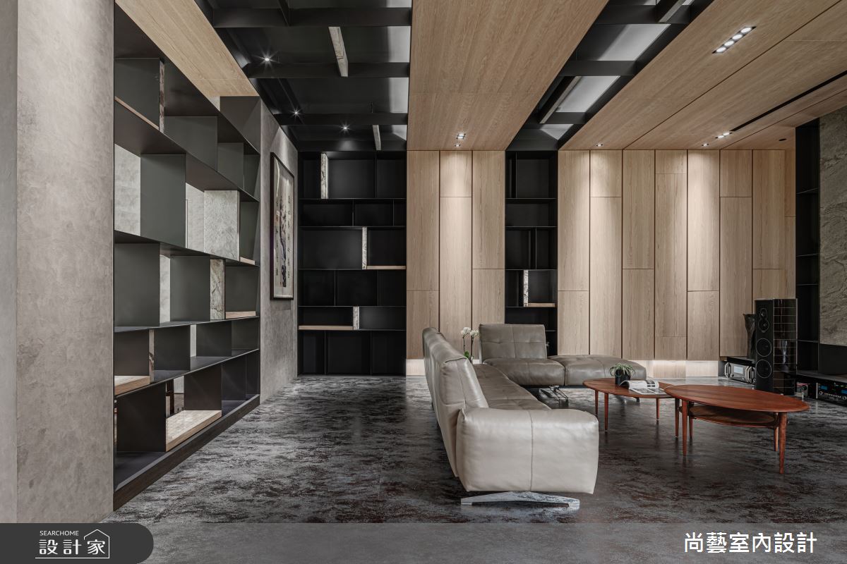 297坪新成屋(5年以下)＿混搭風客廳案例圖片＿尚藝室內設計＿尚藝_56台中光廊謐院之10