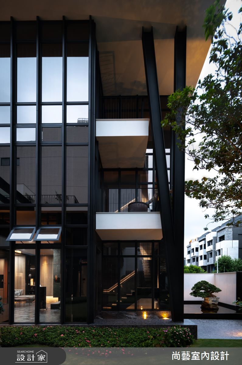 297坪新成屋(5年以下)＿混搭風庭院案例圖片＿尚藝室內設計＿尚藝_56台中光廊謐院之17