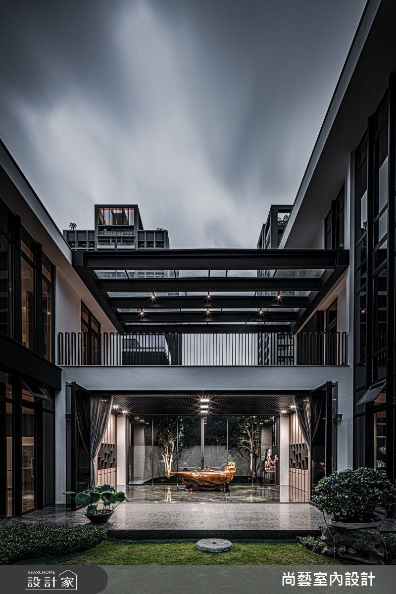 297坪新成屋(5年以下)＿混搭風庭院案例圖片＿尚藝室內設計＿尚藝_56台中光廊謐院之18