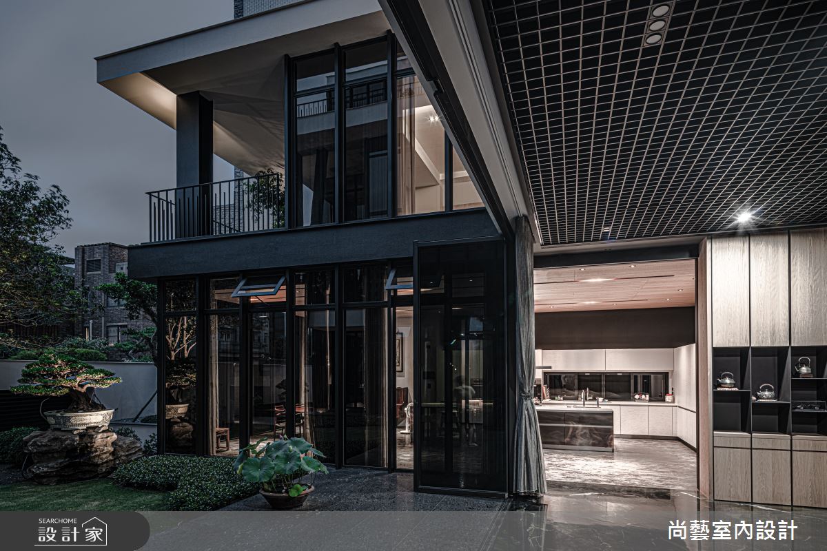 297坪新成屋(5年以下)＿混搭風庭院案例圖片＿尚藝室內設計＿尚藝_56台中光廊謐院之19