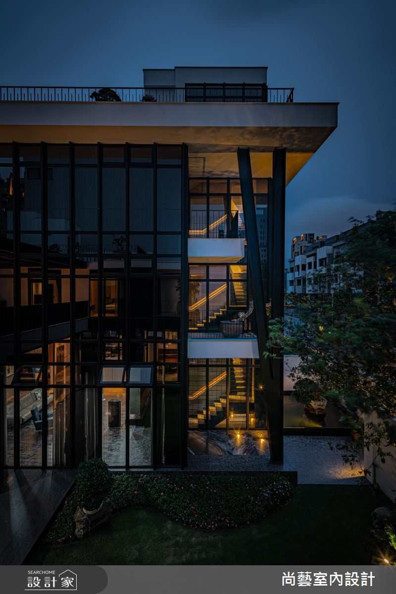 297坪新成屋(5年以下)＿混搭風庭院案例圖片＿尚藝室內設計＿尚藝_56台中光廊謐院之20