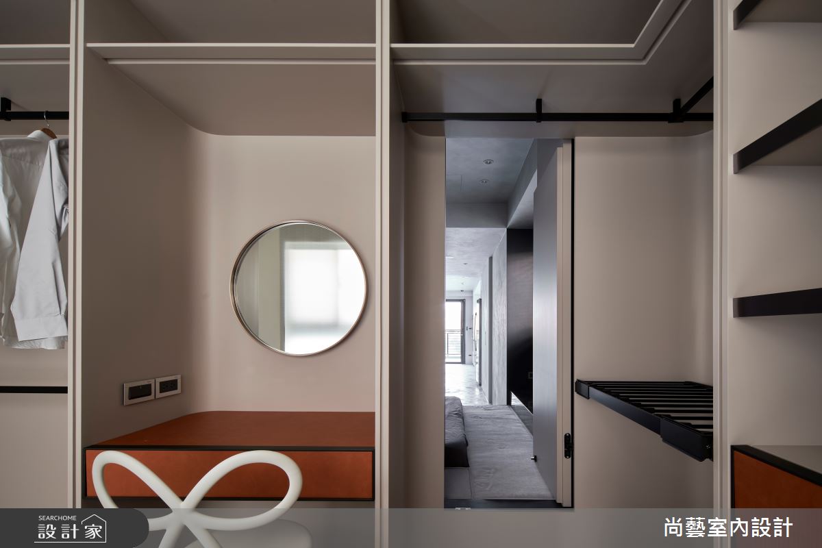 中古屋(5~15年)＿現代風更衣間案例圖片＿尚藝室內設計＿尚藝_58昇陽-淡然自若之26