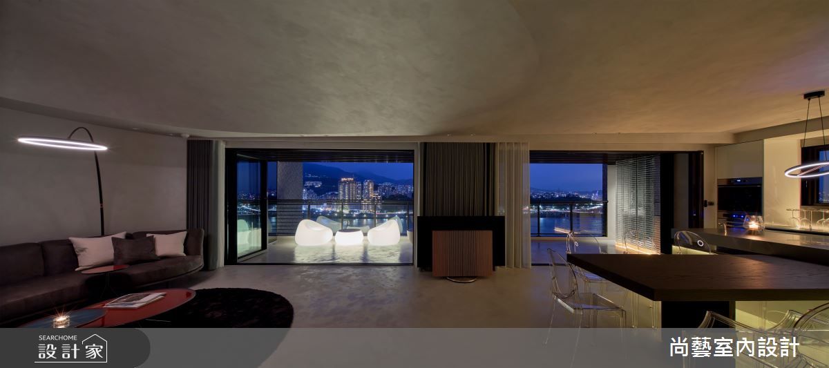 中古屋(5~15年)＿現代風客廳案例圖片＿尚藝室內設計＿尚藝_58昇陽-淡然自若之28