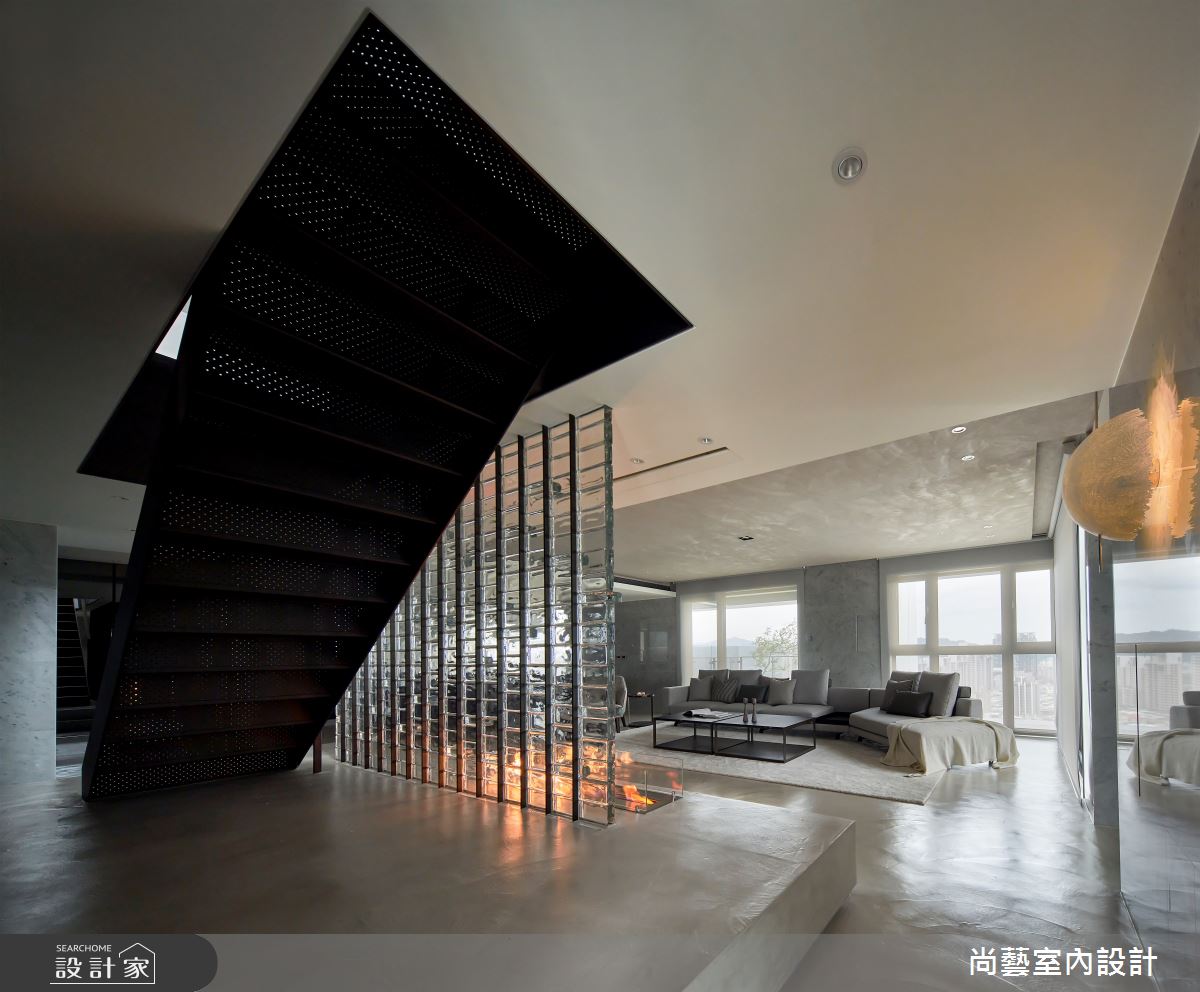 167坪新成屋(5年以下)＿現代風客廳案例圖片＿尚藝室內設計＿尚藝_59鑫洋百景-山城靜謐之1