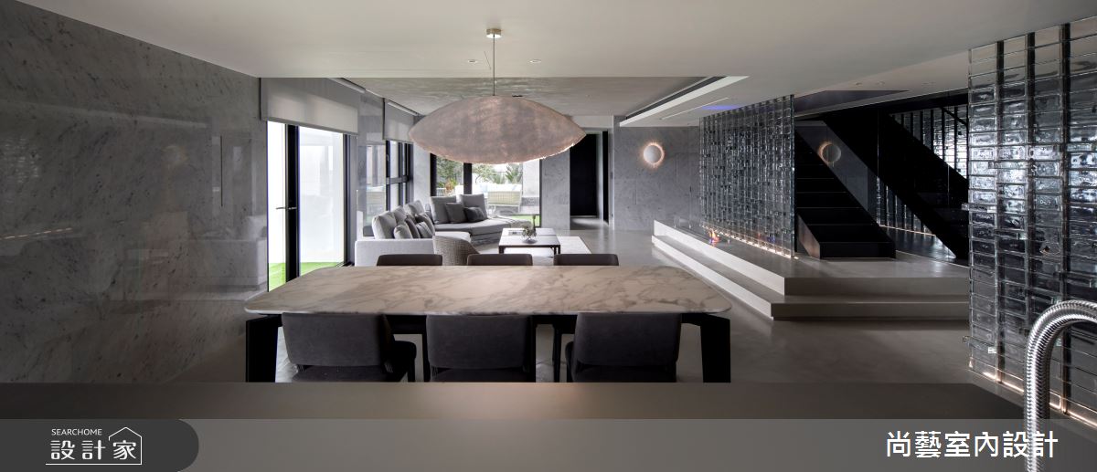 167坪新成屋(5年以下)＿現代風餐廳案例圖片＿尚藝室內設計＿尚藝_59鑫洋百景-山城靜謐之5