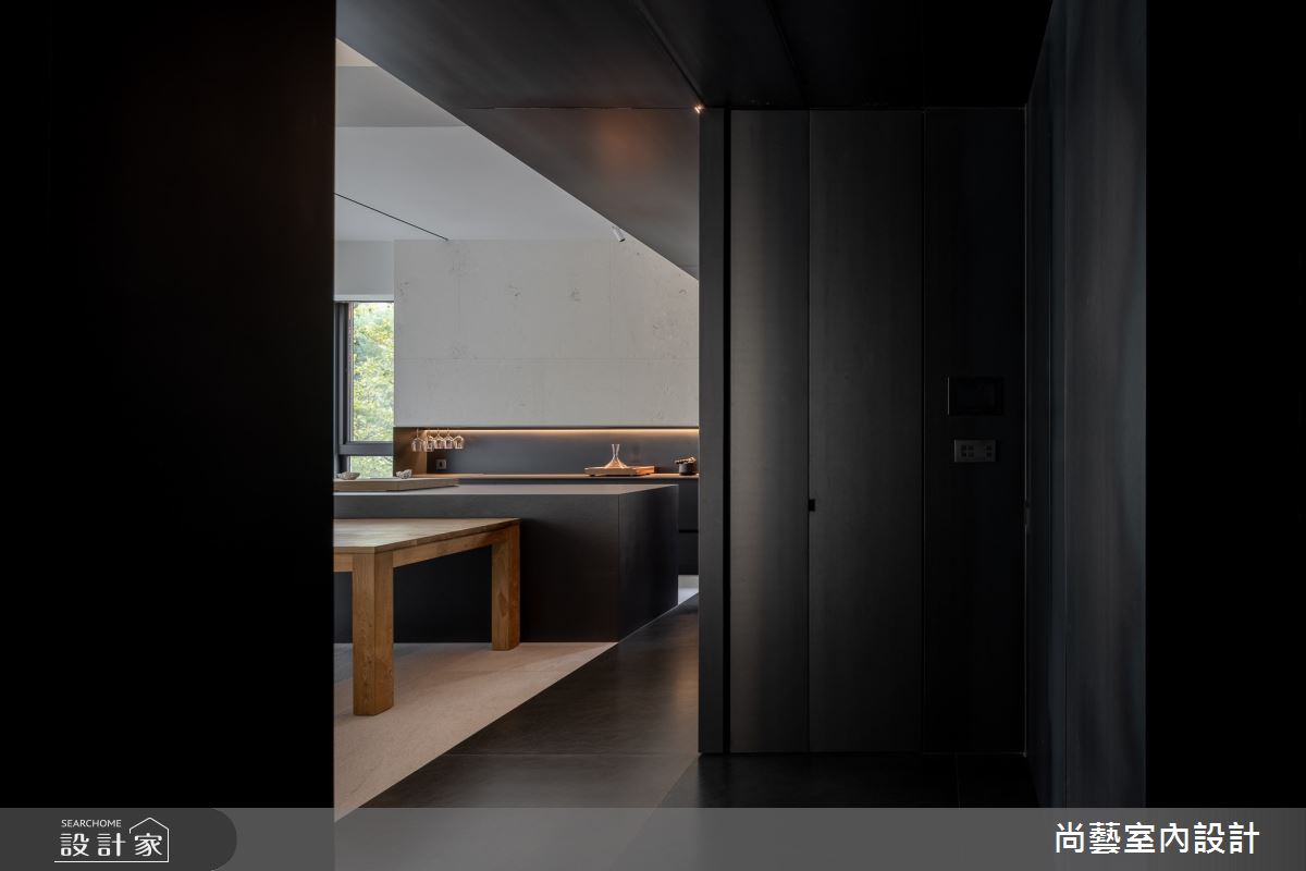 50坪中古屋(5~15年)＿現代風玄關案例圖片＿尚藝室內設計＿尚藝_60俞宅-自然奧義之2