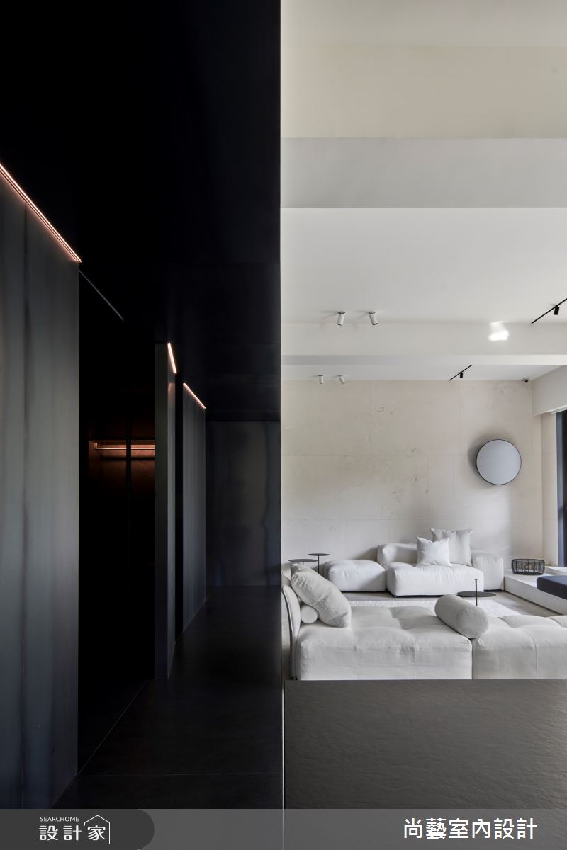 50坪中古屋(5~15年)＿現代風客廳案例圖片＿尚藝室內設計＿尚藝_60俞宅-自然奧義之13