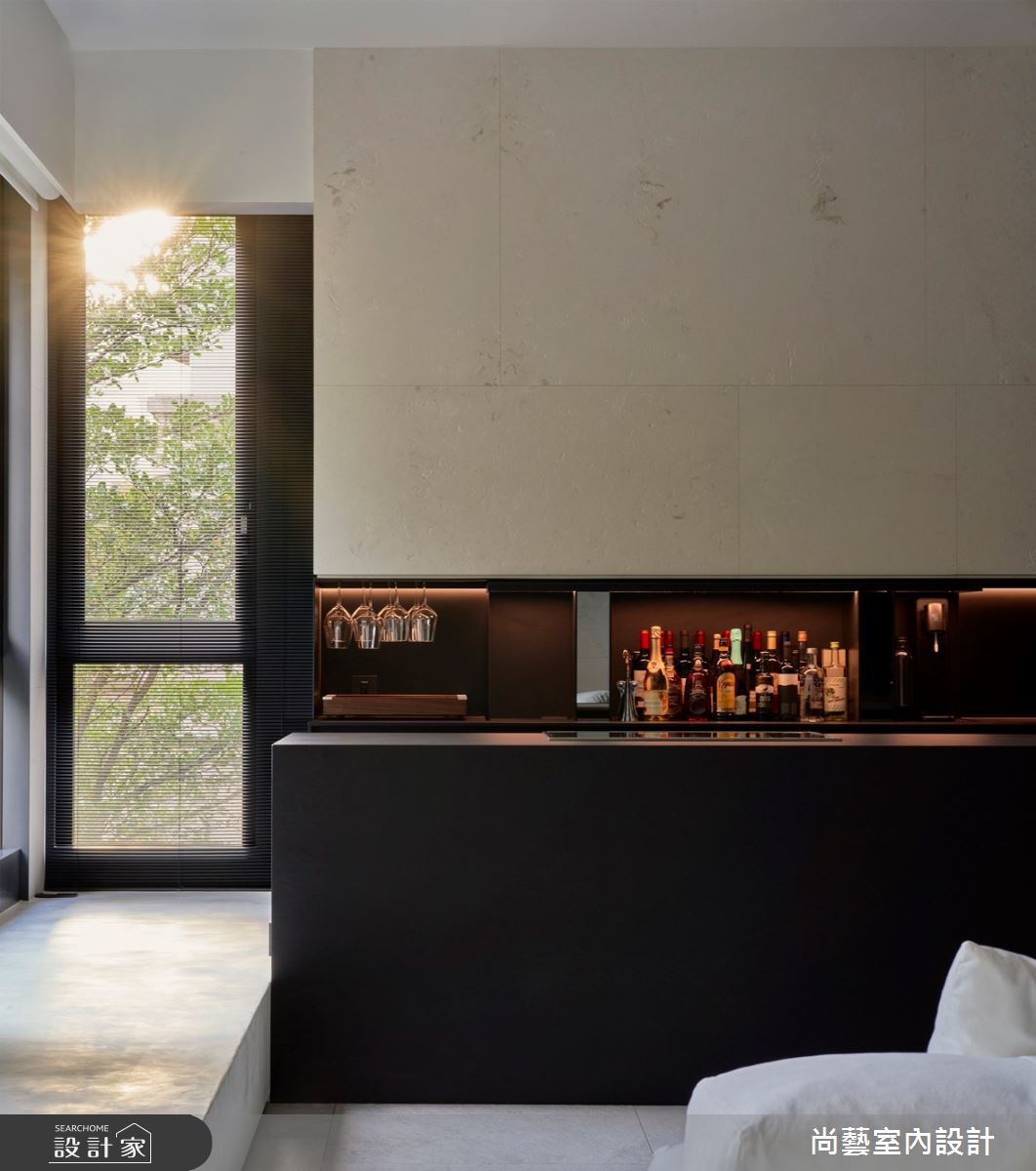 50坪中古屋(5~15年)＿現代風餐廳中島案例圖片＿尚藝室內設計＿尚藝_60俞宅-自然奧義之19