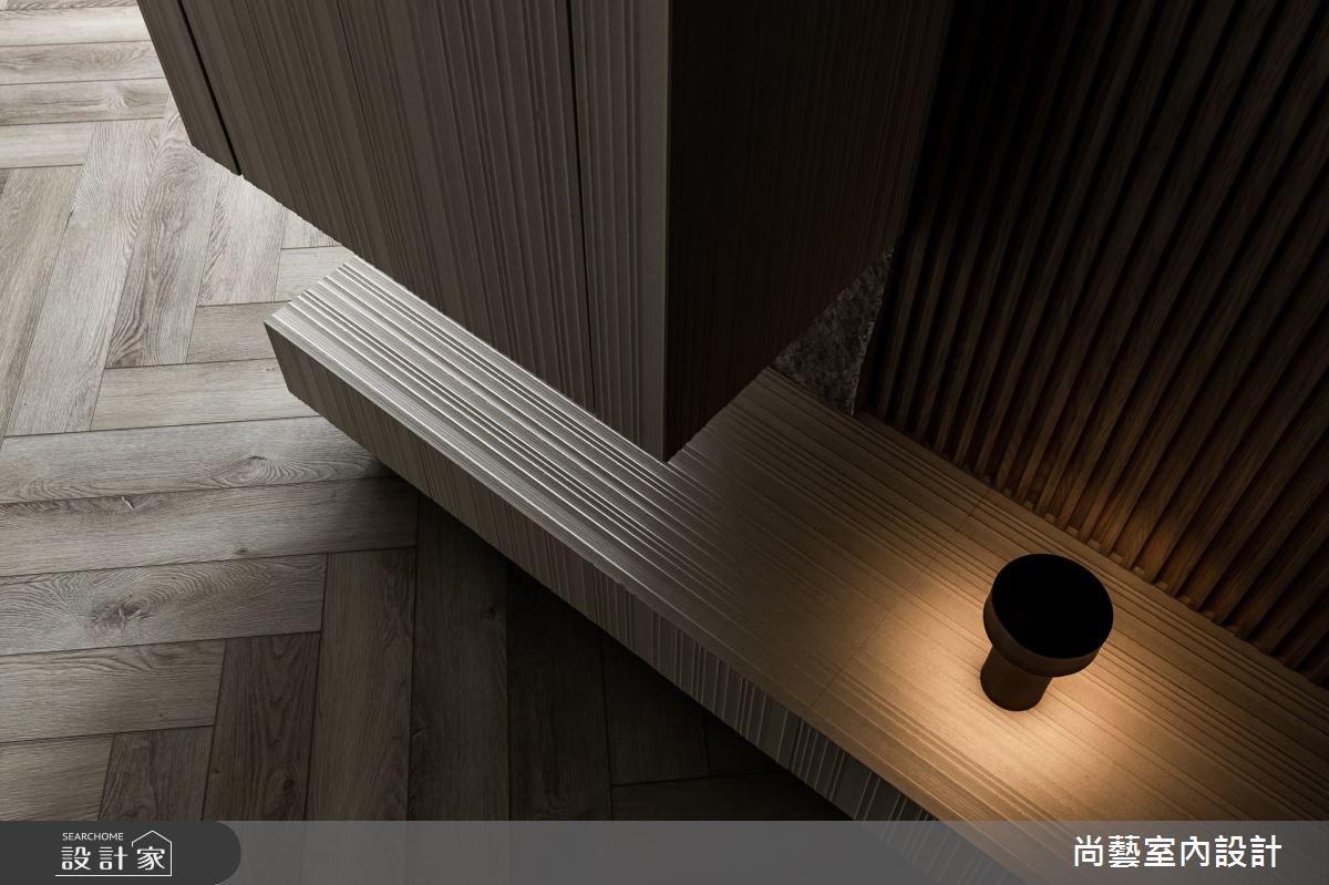 33坪毛胚屋＿休閒度假風客廳案例圖片＿尚藝室內設計＿尚藝_61鑫洋百景-弧景無界之9