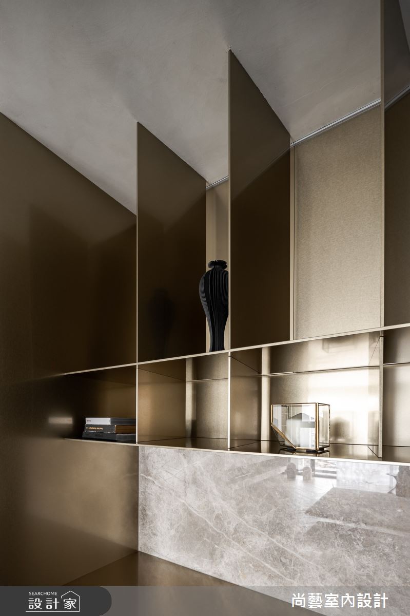 33坪毛胚屋＿休閒度假風客廳案例圖片＿尚藝室內設計＿尚藝_61鑫洋百景-弧景無界之13