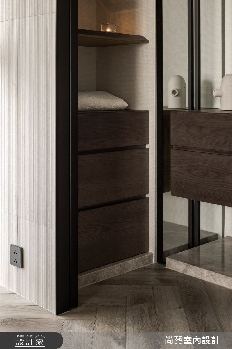 33坪毛胚屋＿休閒度假風客廳案例圖片＿尚藝室內設計＿尚藝_61鑫洋百景-弧景無界之15