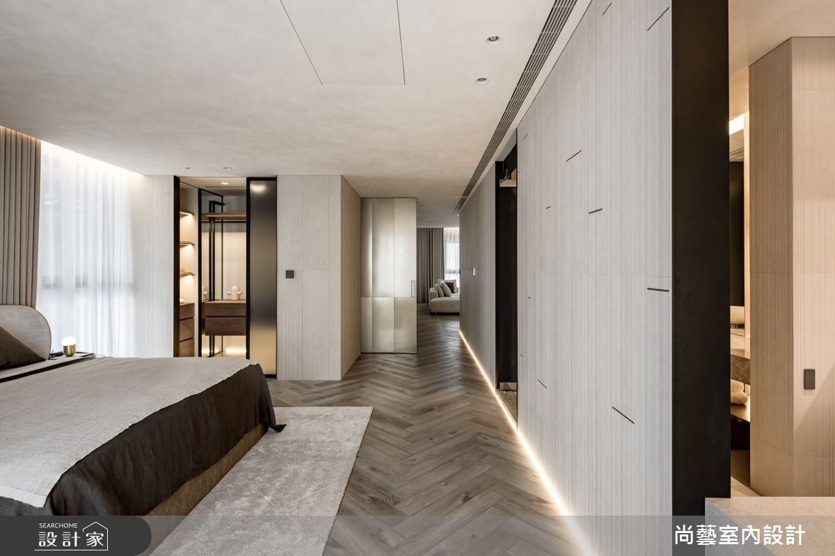 33坪毛胚屋＿休閒度假風臥室案例圖片＿尚藝室內設計＿尚藝_61鑫洋百景-弧景無界之26