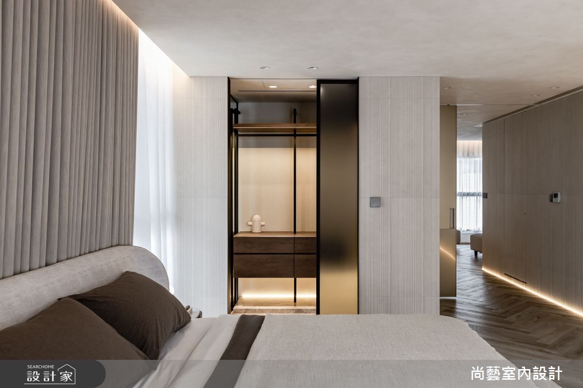 33坪毛胚屋＿休閒度假風臥室案例圖片＿尚藝室內設計＿尚藝_61鑫洋百景-弧景無界之29