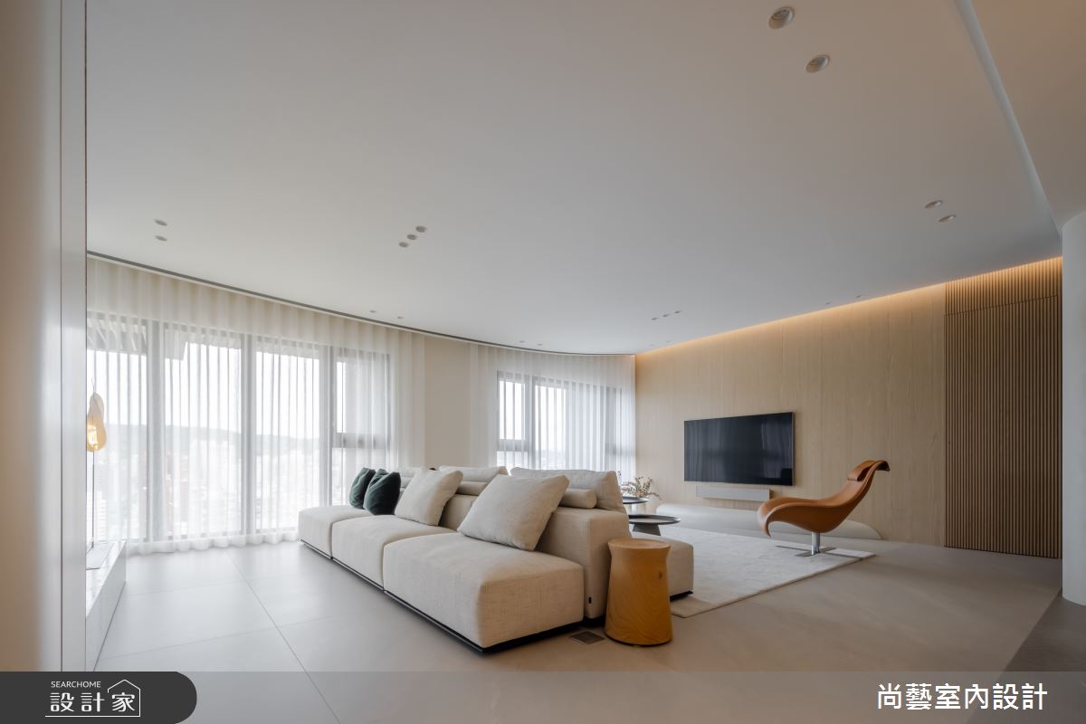 56坪＿簡約風客廳案例圖片＿尚藝室內設計＿尚藝_63柔境・光軸之7