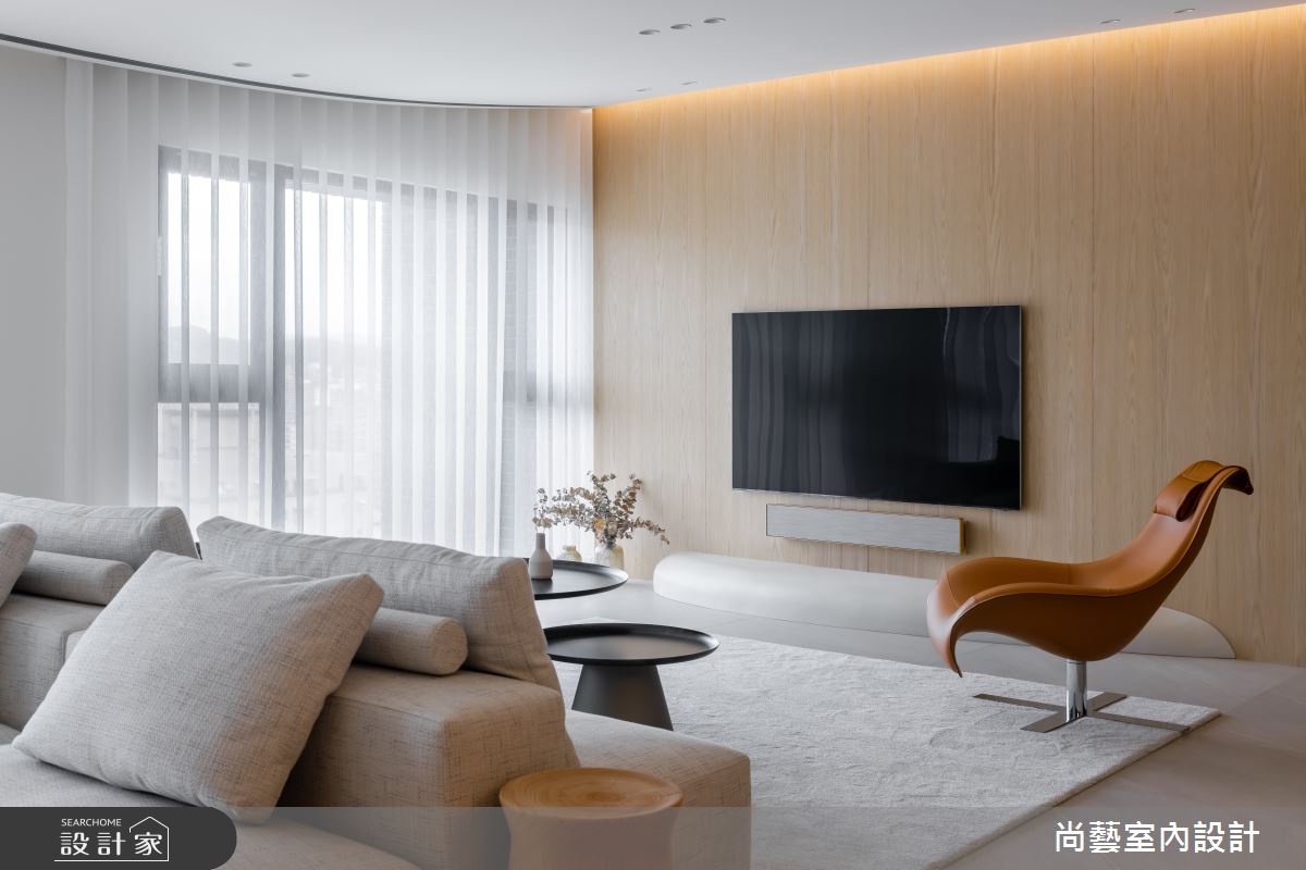 56坪＿簡約風客廳案例圖片＿尚藝室內設計＿尚藝_63柔境・光軸之6