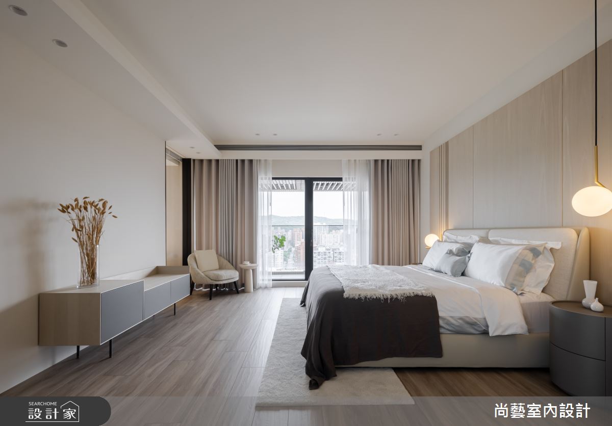 56坪＿簡約風臥室案例圖片＿尚藝室內設計＿尚藝_63柔境・光軸之12