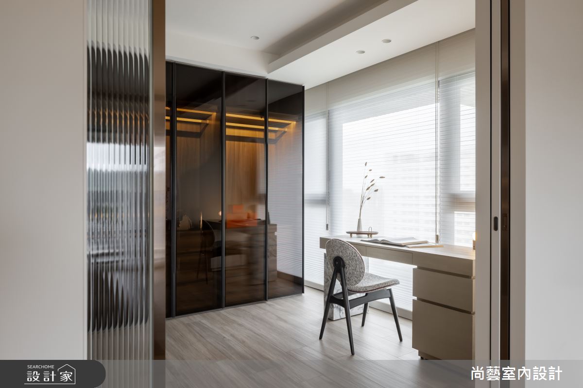 56坪＿簡約風更衣間案例圖片＿尚藝室內設計＿尚藝_63柔境・光軸之14