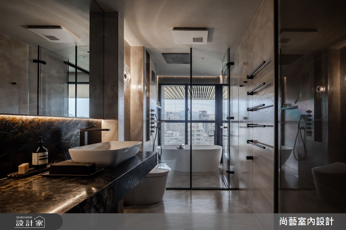 51坪毛胚屋＿奢華風浴室案例圖片＿尚藝室內設計＿尚藝_64力麒天沐–隅光藝所之22