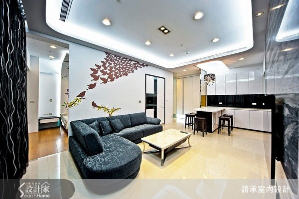 22坪新成屋(5年以下)＿混搭風案例圖片＿語承室內設計＿語承_01之12