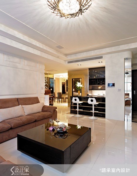 50坪新成屋(5年以下)＿奢華風案例圖片＿語承室內設計＿語承_02之3