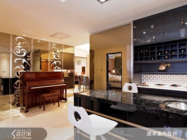 50坪新成屋(5年以下)＿奢華風案例圖片＿語承室內設計＿語承_02之9
