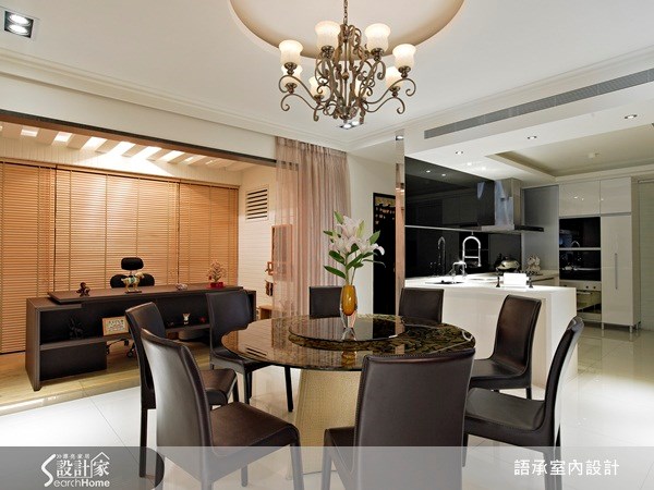 50坪新成屋(5年以下)＿奢華風案例圖片＿語承室內設計＿語承_02之6