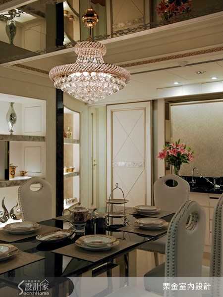 80坪新成屋(5年以下)＿新古典案例圖片＿栗金室內設計＿栗金_02之6