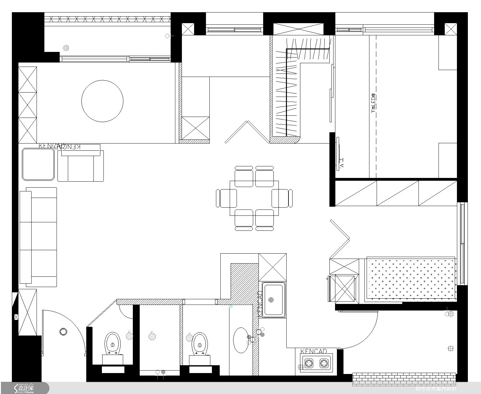 18坪預售屋＿新古典案例圖片＿即作吉作室內設計／劉嘉雯＿即作吉作_08之19