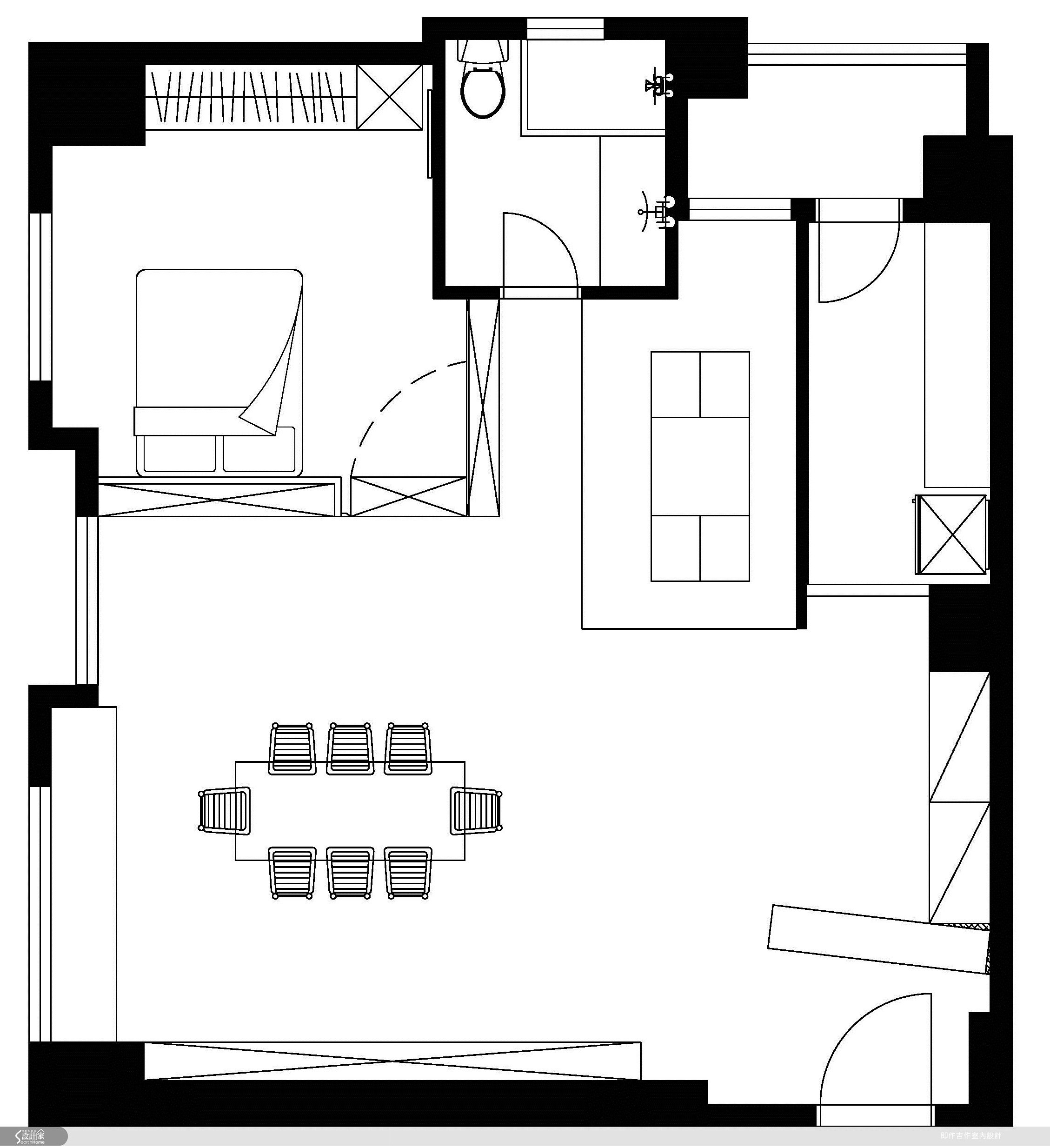 24坪新成屋(5年以下)＿簡約風案例圖片＿即作吉作室內設計／蔡青青＿即作吉作_01之17