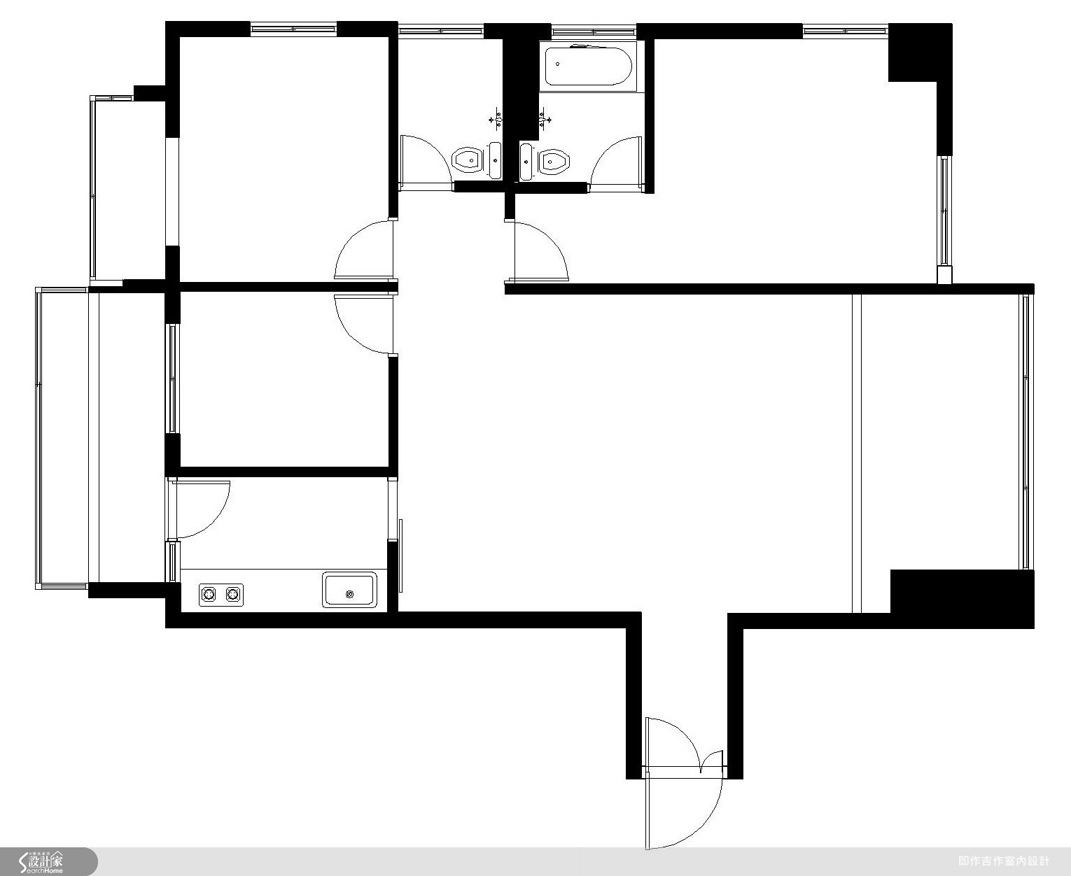 28坪老屋(16~30年)＿新古典案例圖片＿即作吉作室內設計／劉嘉雯＿即作吉作_01之14