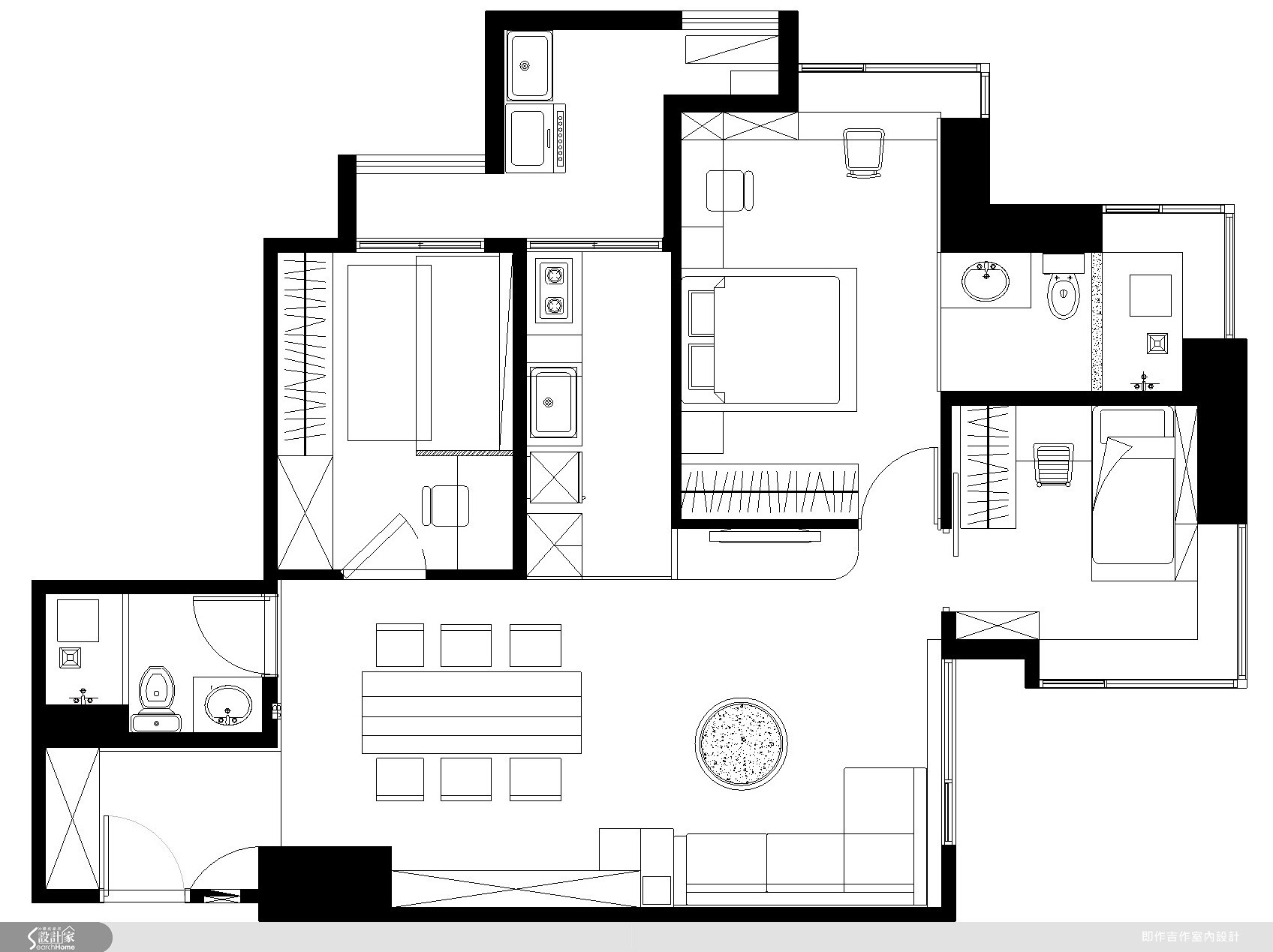 25坪老屋(16~30年)＿現代風案例圖片＿即作吉作室內設計／劉嘉雯＿即作吉作_03之19