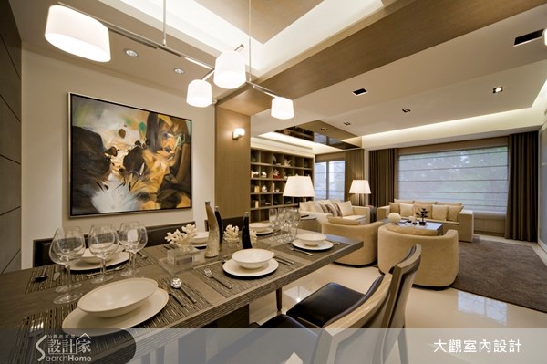 40坪新成屋(5年以下)＿現代風客廳餐廳案例圖片＿大觀室內設計工程有限公司＿大觀_04之5