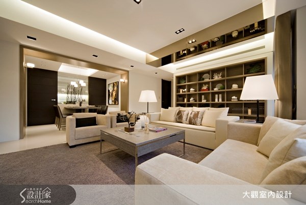 40坪新成屋(5年以下)＿現代風客廳餐廳案例圖片＿大觀室內設計工程有限公司＿大觀_04之2