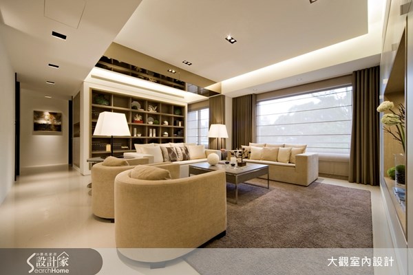 40坪新成屋(5年以下)＿現代風客廳案例圖片＿大觀室內設計工程有限公司＿大觀_04之3