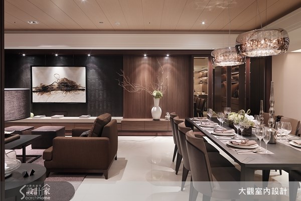 80坪新成屋(5年以下)＿奢華風客廳餐廳案例圖片＿大觀室內設計工程有限公司＿大觀_03之3