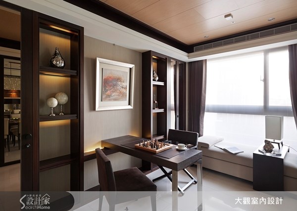49坪新成屋(5年以下)＿奢華風書房案例圖片＿大觀室內設計工程有限公司＿大觀_20之5