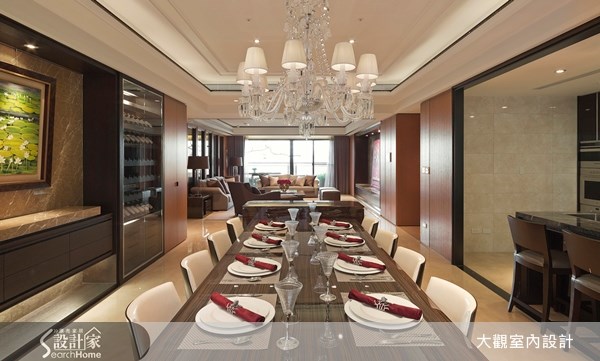 80坪新成屋(5年以下)＿奢華風餐廳案例圖片＿大觀室內設計工程有限公司＿大觀_19之4