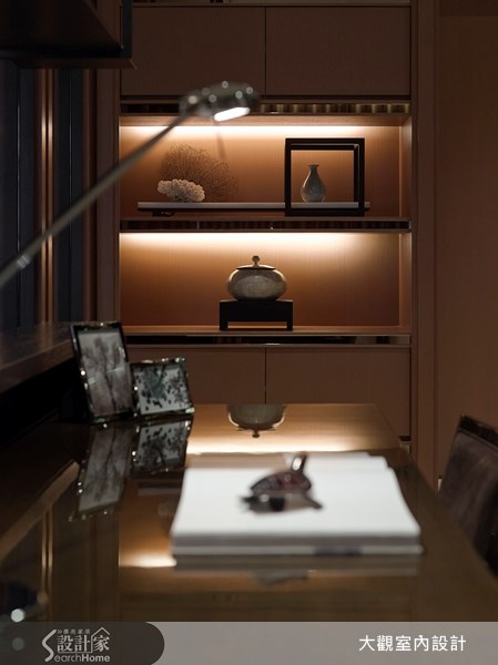 80坪新成屋(5年以下)＿奢華風書房案例圖片＿大觀室內設計工程有限公司＿大觀_19之7