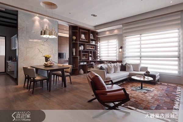 26坪新成屋(5年以下)＿現代風客廳餐廳案例圖片＿大觀室內設計工程有限公司＿大觀_15之4