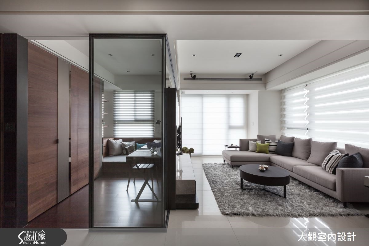 34坪新成屋(5年以下)＿現代風客廳案例圖片＿大觀室內設計工程有限公司＿大觀_22之3