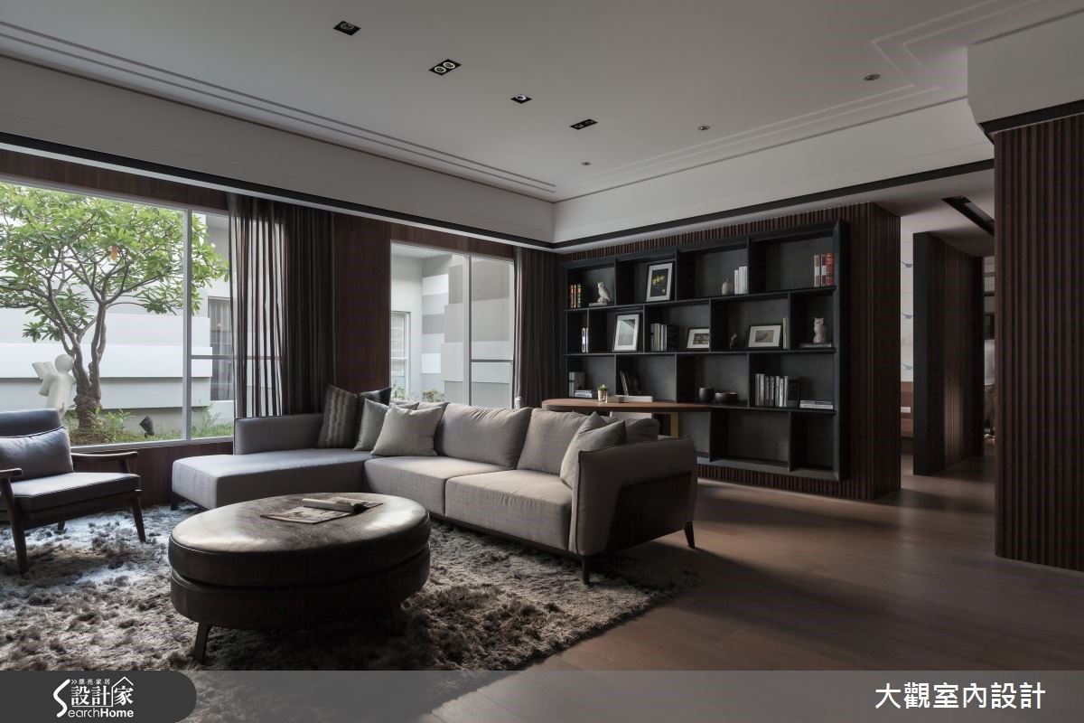 36坪預售屋＿現代風客廳案例圖片＿大觀室內設計工程有限公司＿大觀_26之3